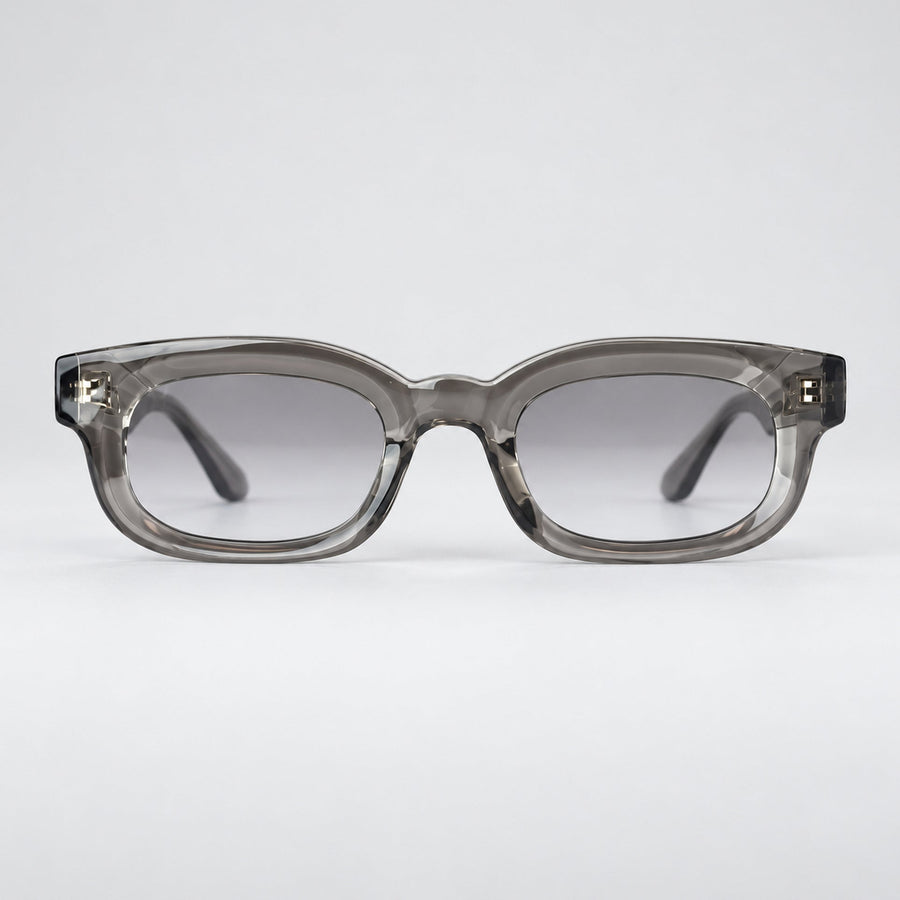 CASABLANCA Clear Gloss Gray / Mirrored Sky Blue Flash