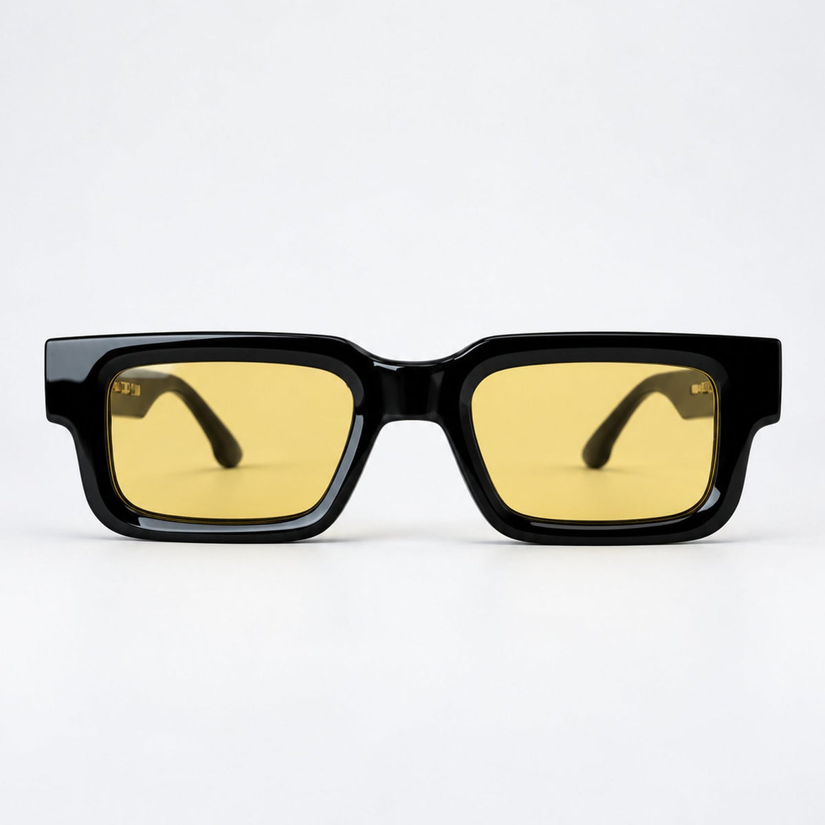 BUENOS AIRES Gloss Black / Ochre — front