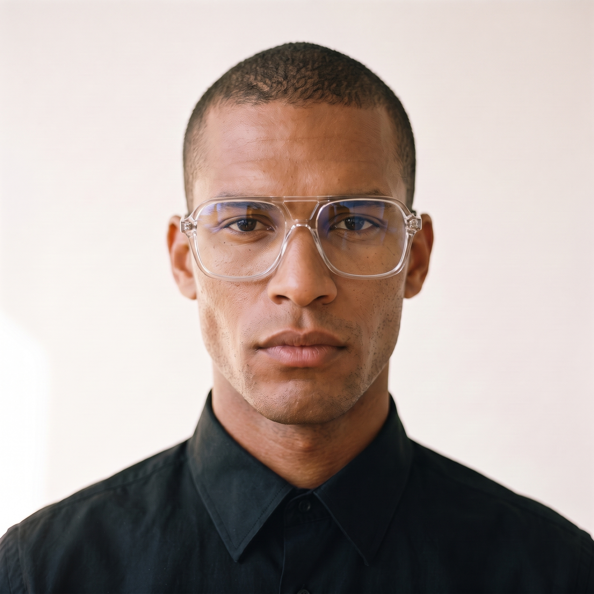 COLUMBIA Clear / Anti-Reflective — on face — men