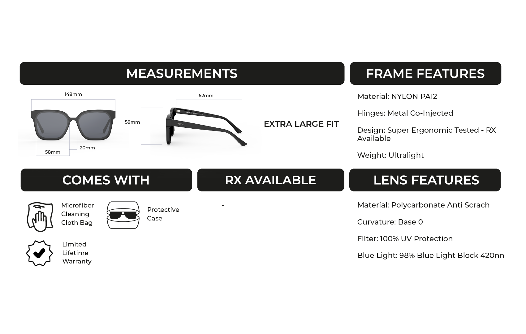 CRETA measurements