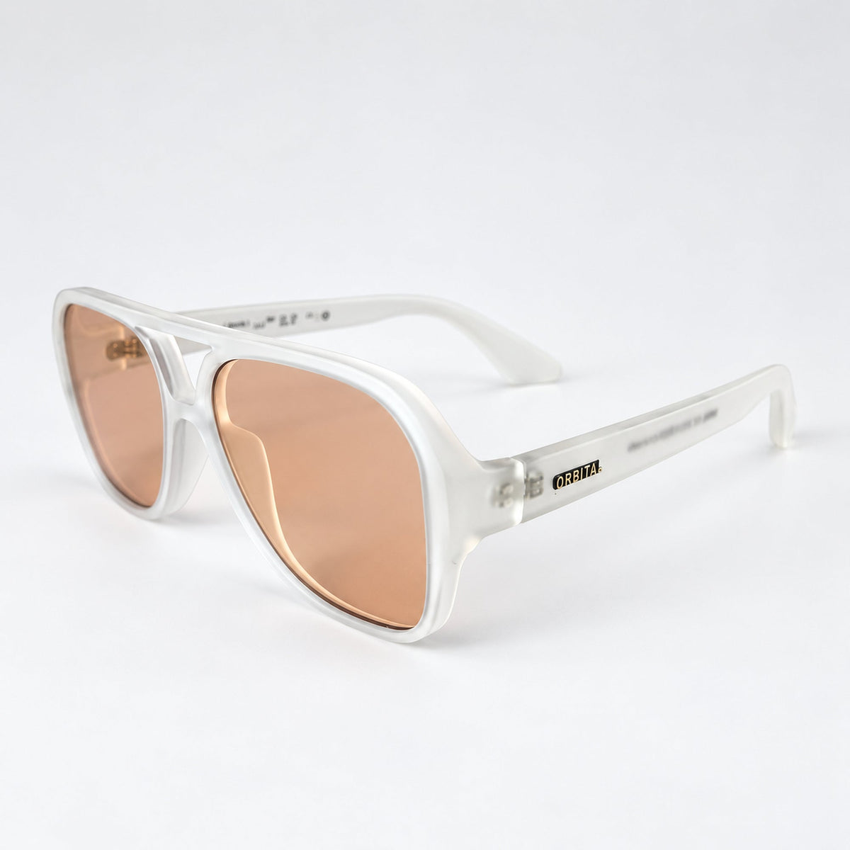 ASCARI Matte Clear / Orange — 45° profile