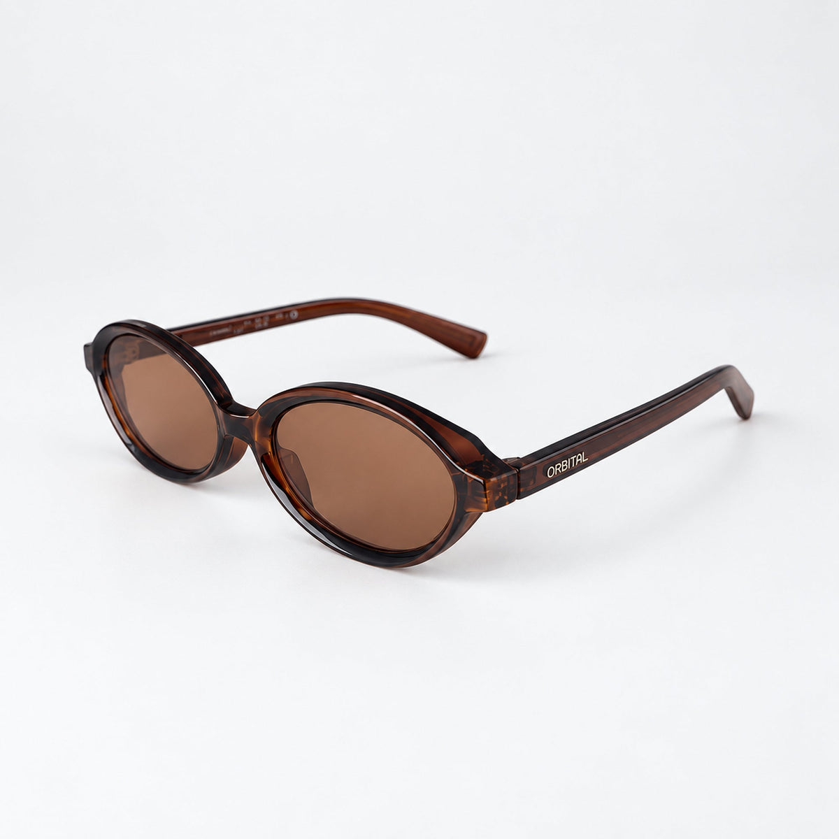 5th AVENUE Gloss Caramel / Havana — 45° profile
