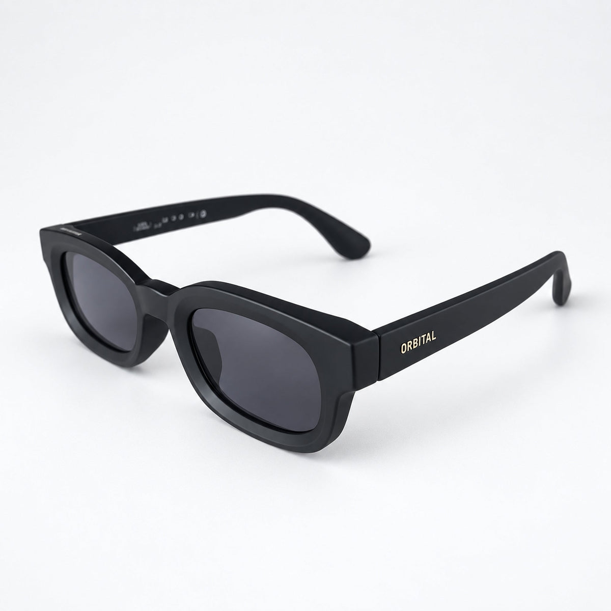 CASABLANCA Matte Black / Gray — 45° profile