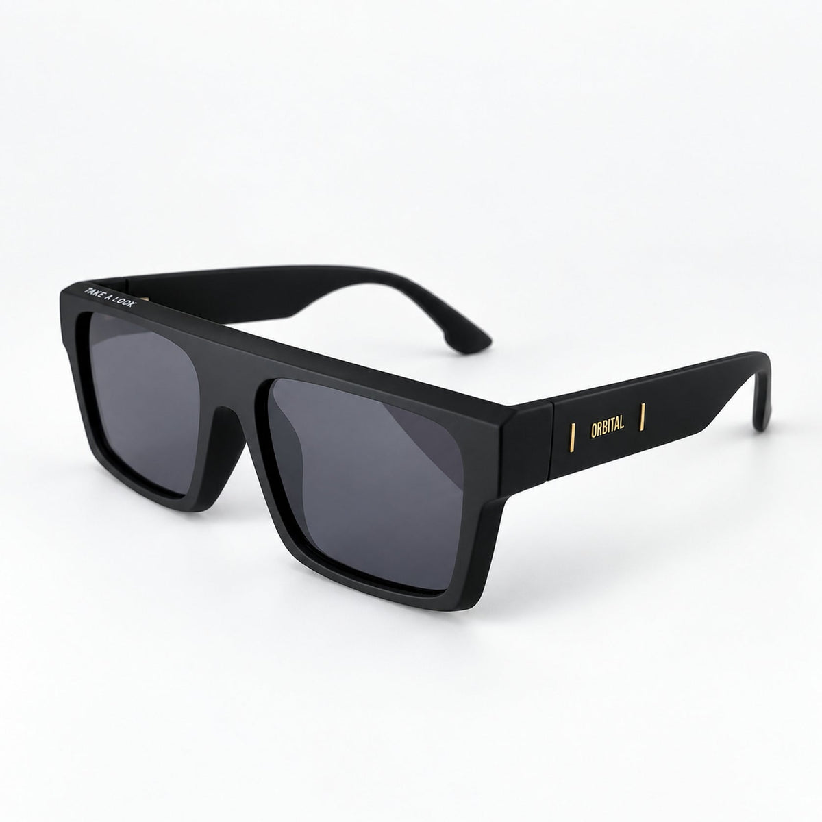 EIVISSA Matte Black / Gray — 45° profile
