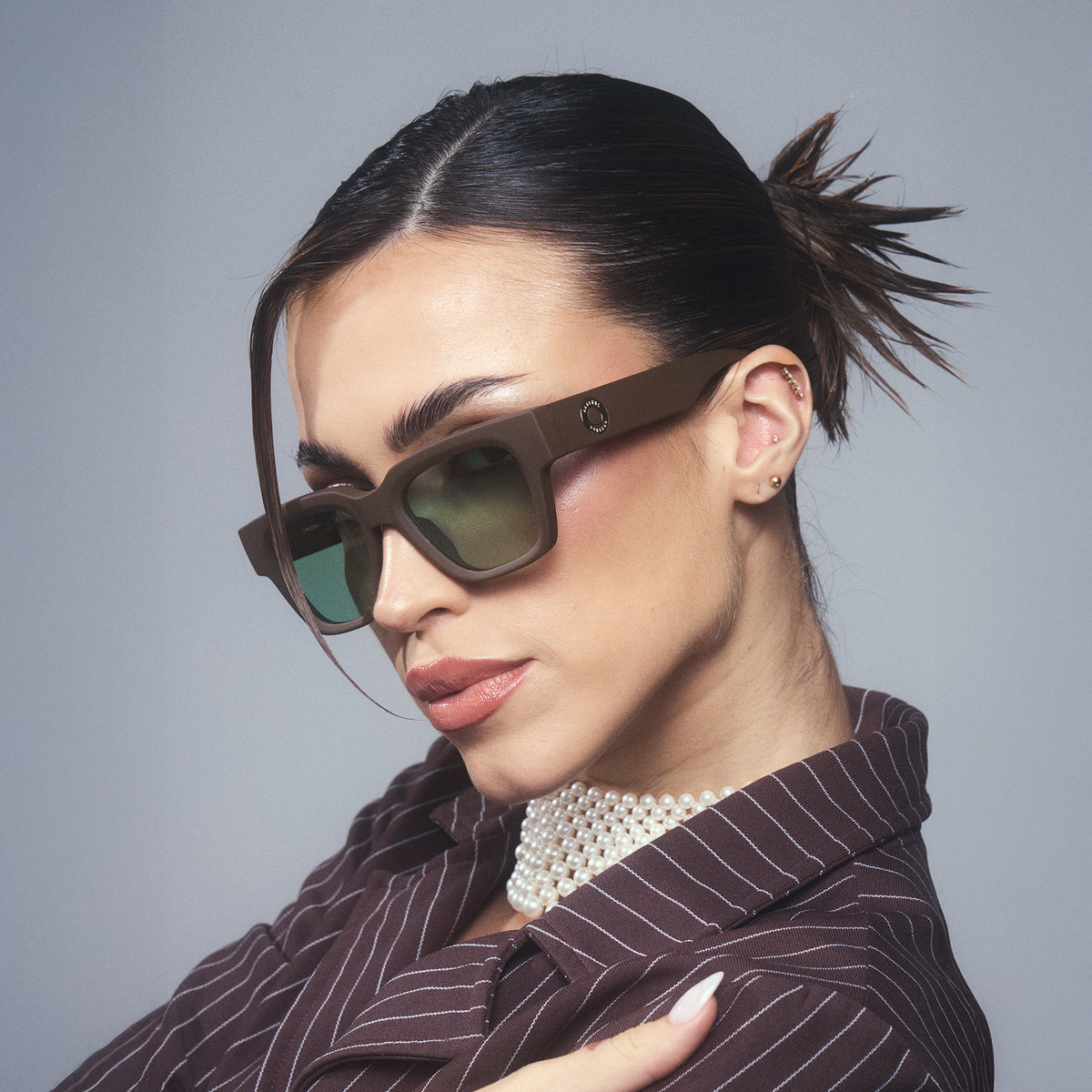 PALERMO Matte Brown / Green