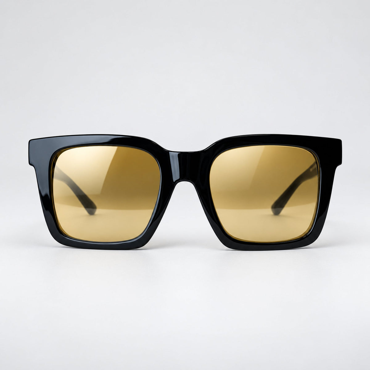 ROMA Gloss Black / Yellow — front