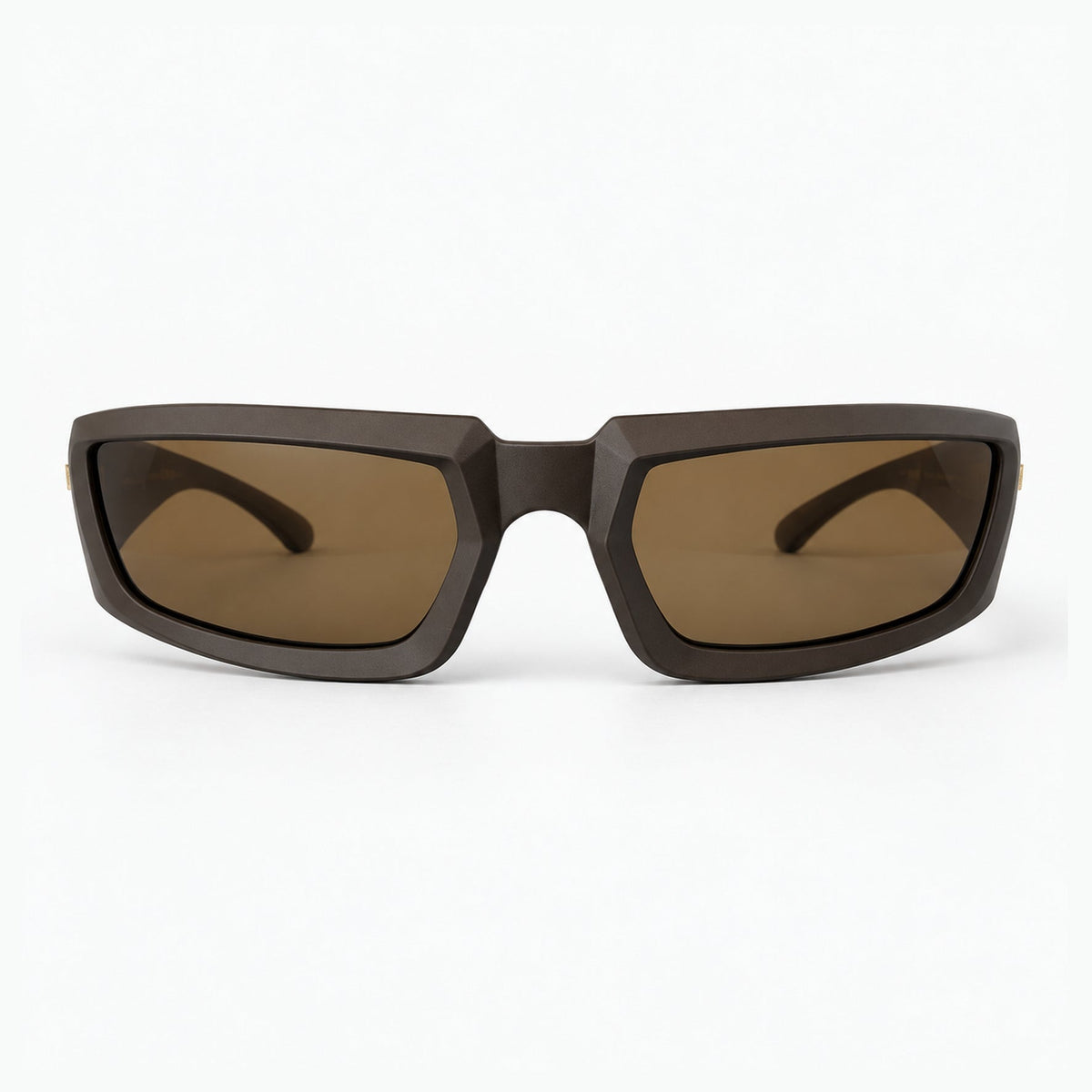 SAN MARINO Matte Brown Compact / Polarized Havana — front
