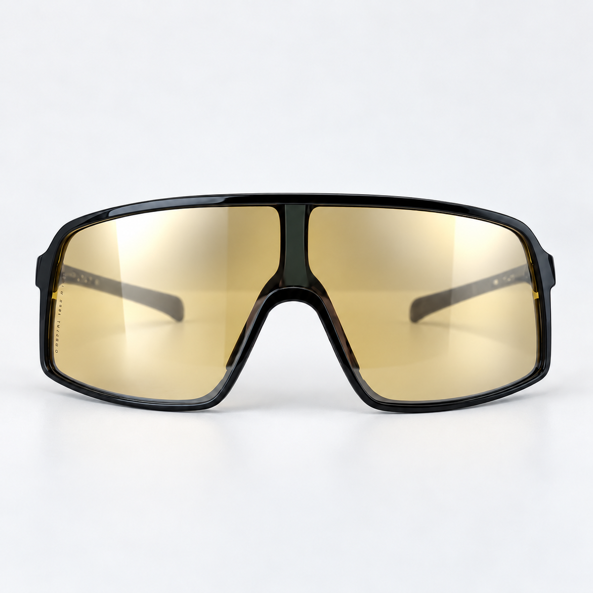 ZERO Gloss Black / Yellow Flash — front