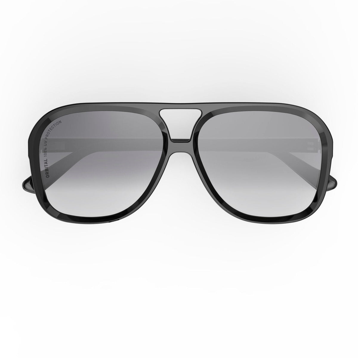 ADELAIDA Gloss Black Compact / Gray Gradient