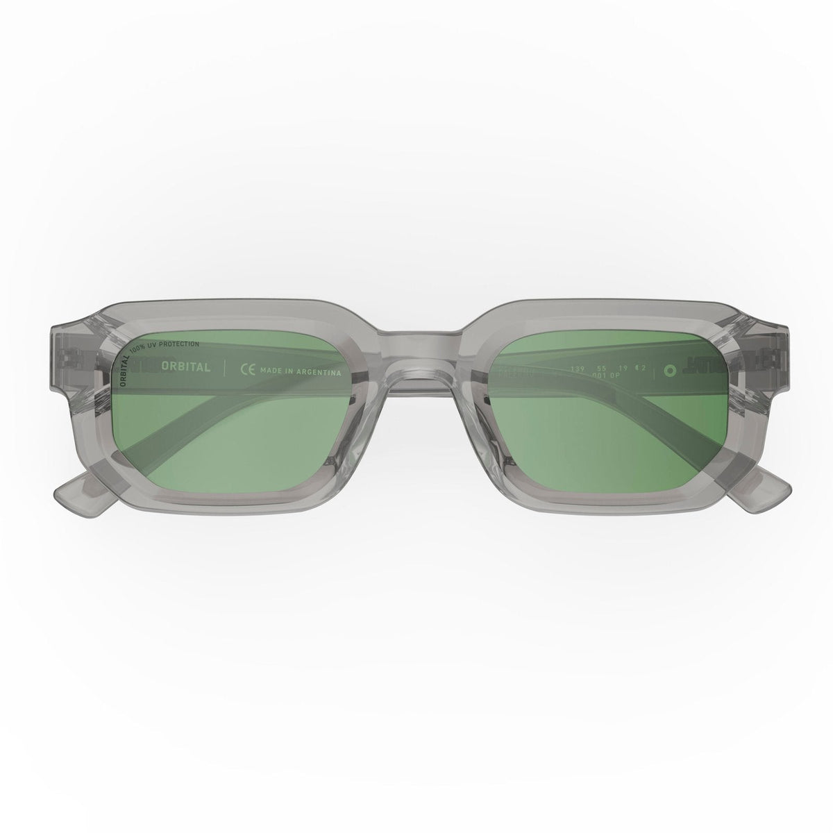 ATLANTIC CITY Clear Gloss Gray / Green