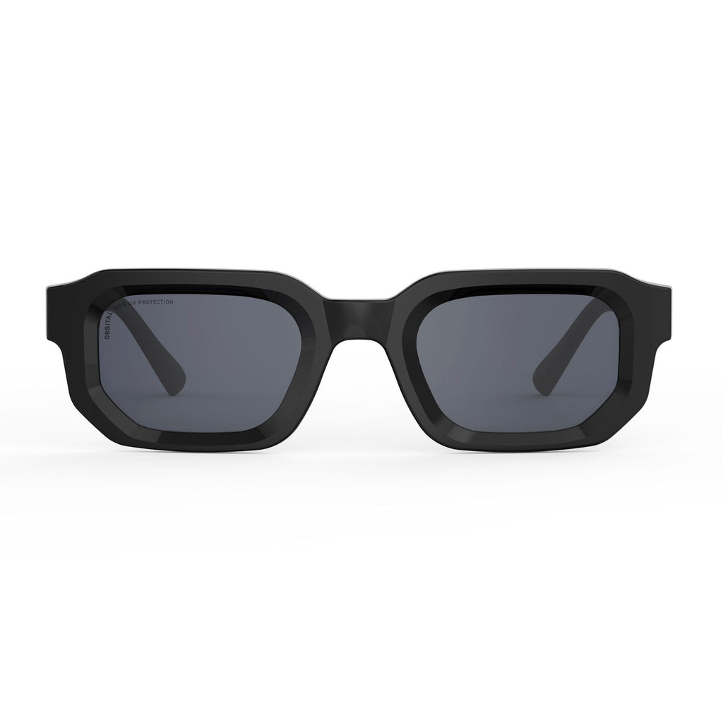 atlantic-city-sunglasses-shiny-black-gray-front-000050A25900100
