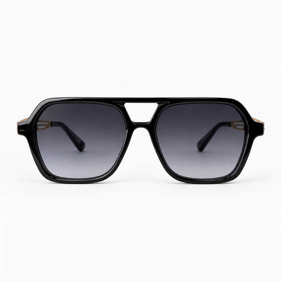 COLUMBIA Gloss Black Compact / Gray Gradient