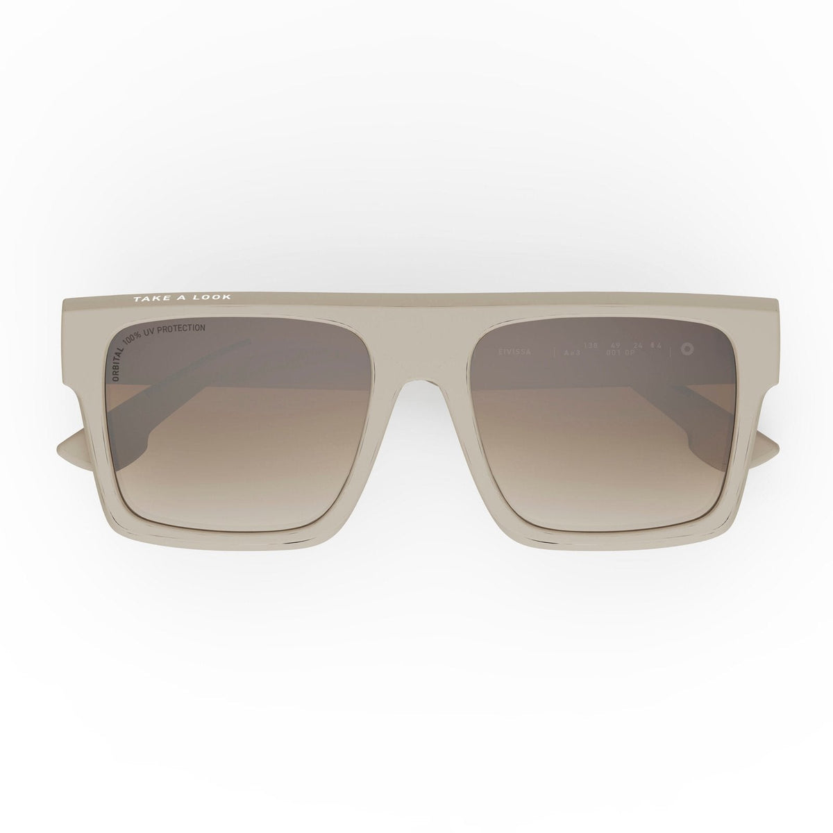 EIVISSA Pastel Matte Beige / Havana Gradient