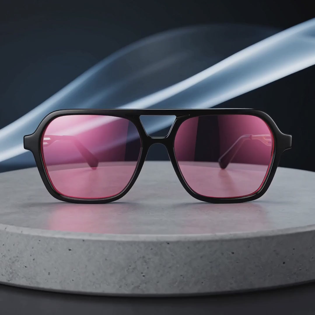 COLUMBIA Gloss Black Compact / Pink — product video
