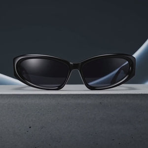 ORBITAL BASEL sunglasses Gloss Black / Gray — view 3