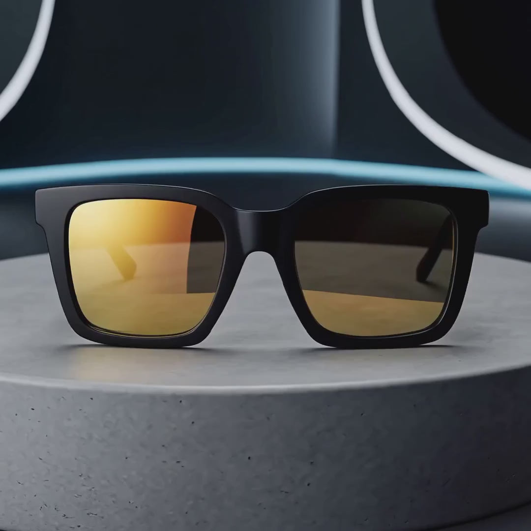 ROMA Matte Black / Mirrored Gold — product video