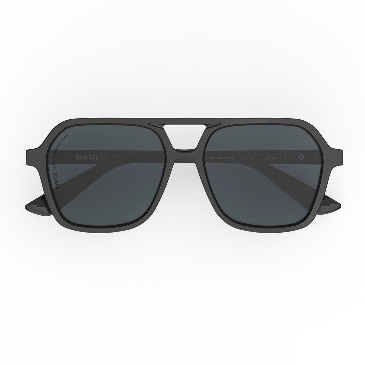 SILVERSTONE Gloss Black / Polarized Gray